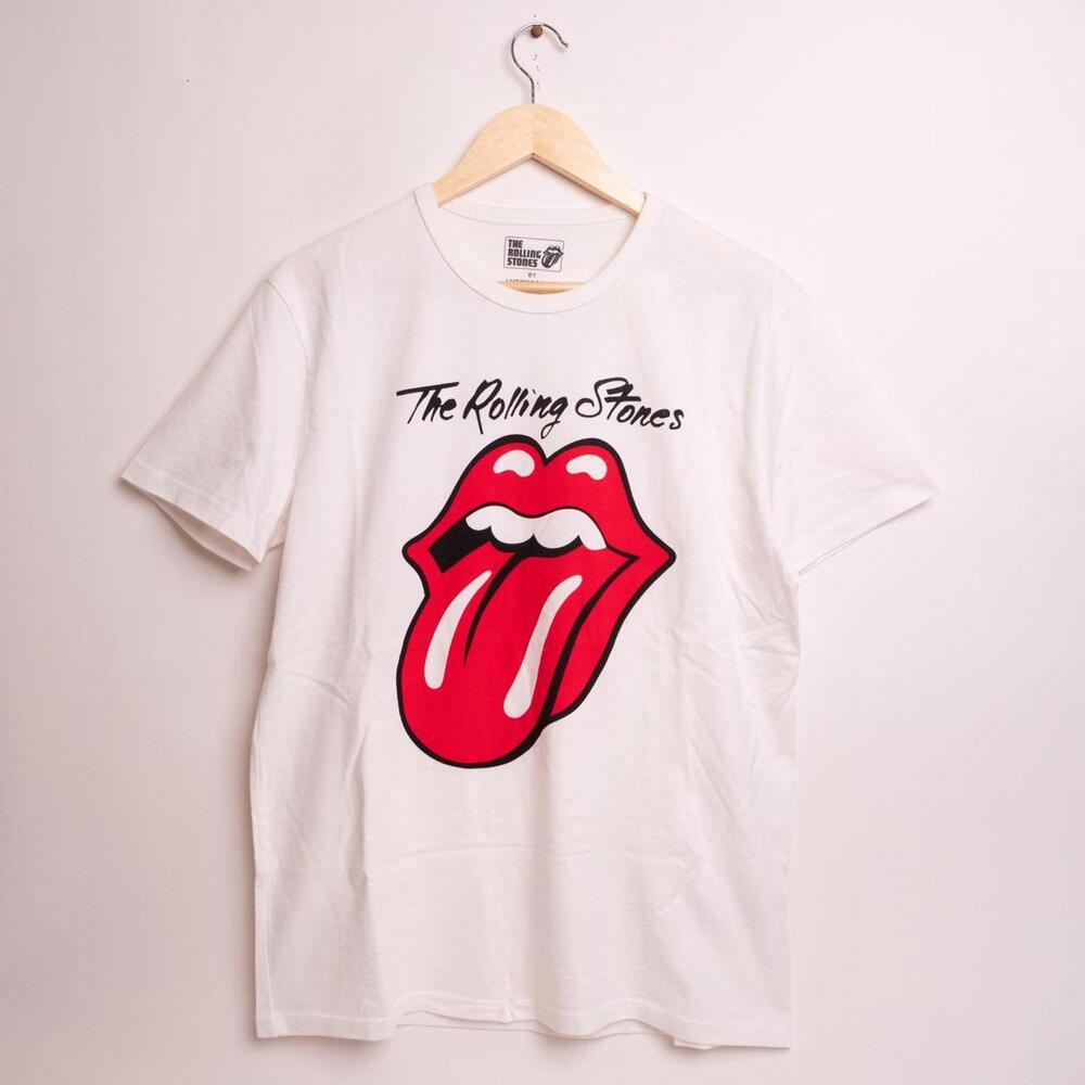 Lucky Brand Women's White and Red Tshirt